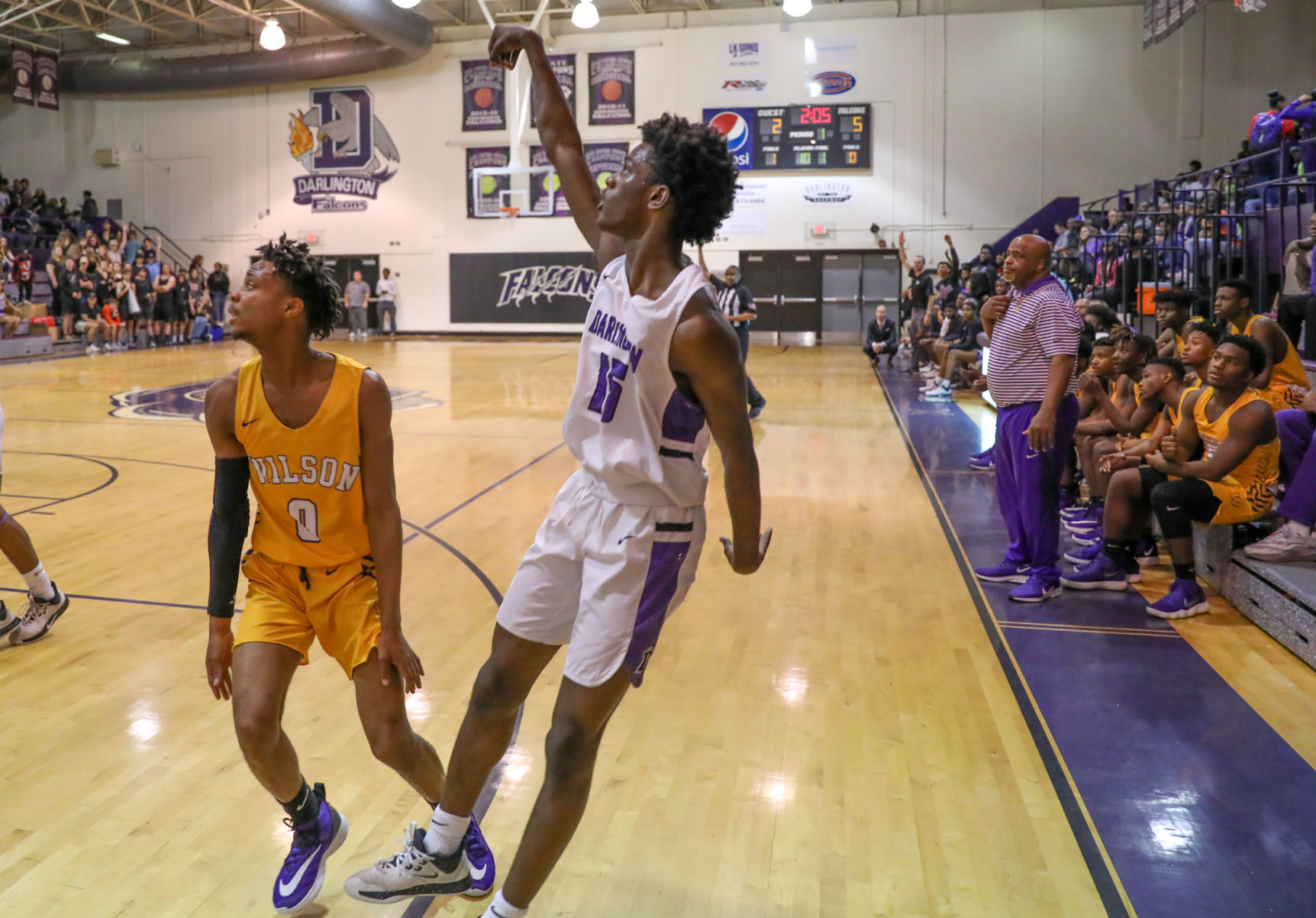 Wilson at Darlington Basketball